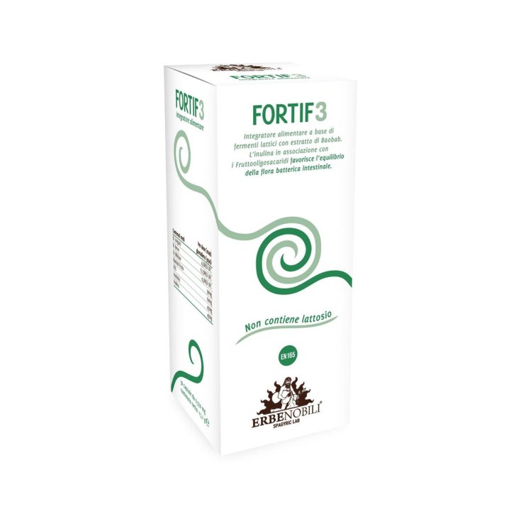 Erbenobili FORTIF3 Integratore Alimentare 30 Capsule