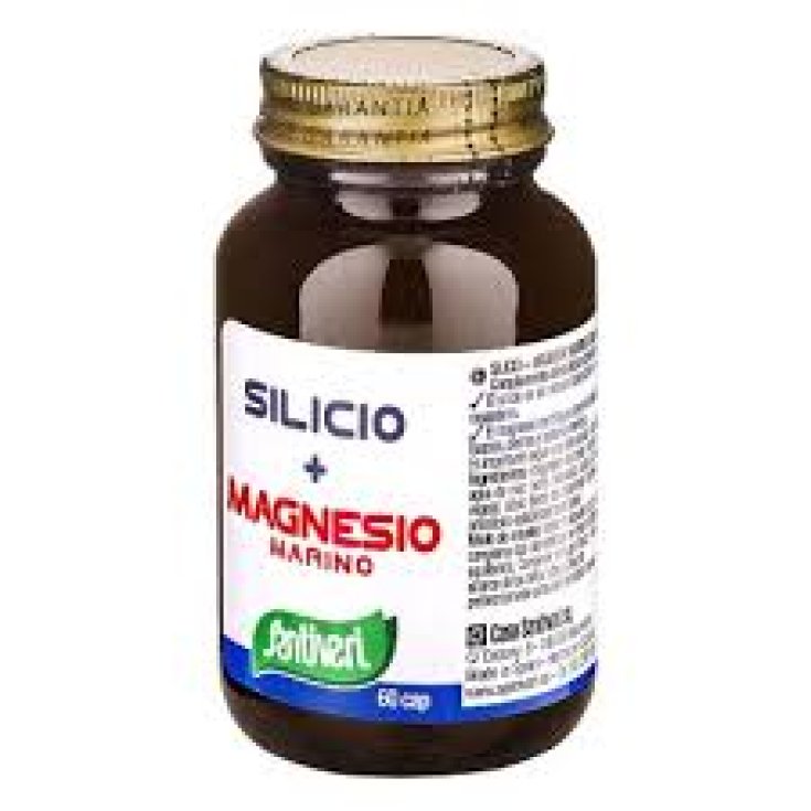 Silicio + Magnesio Marino Integratore Alimentare 60 Capsule