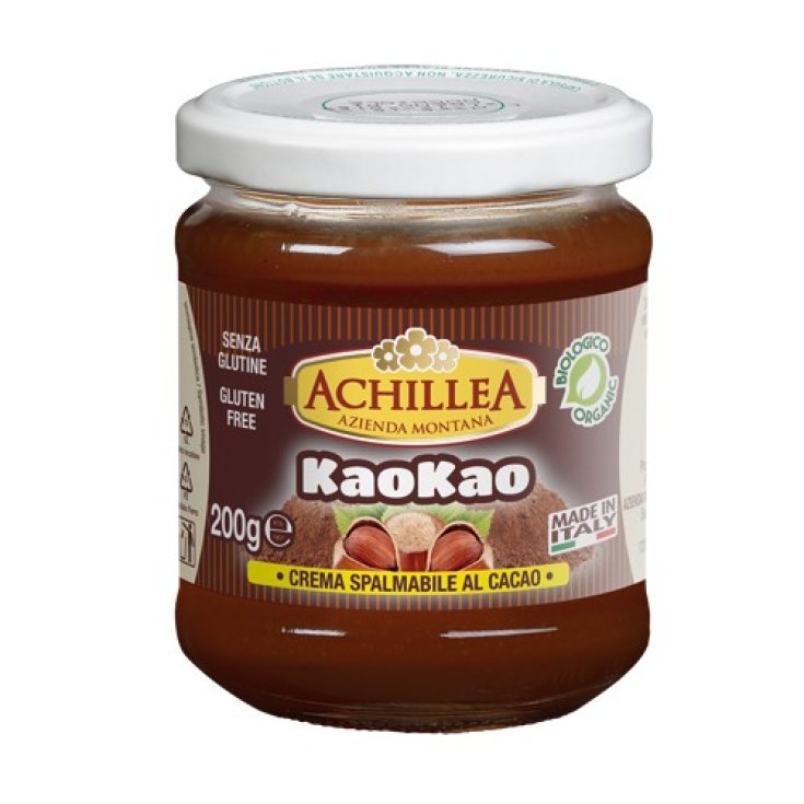 Achillea KaoKao Crema Di Nocciole E Cacao Biologico 180g