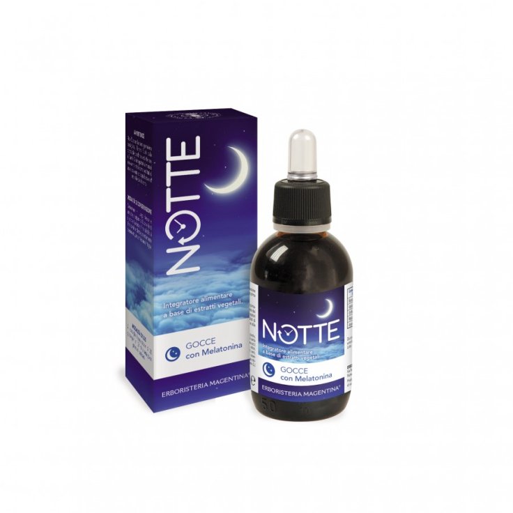 Erboristeria Magentina Gocce Notte Con Melatonina Integratore Alimentare 50ml