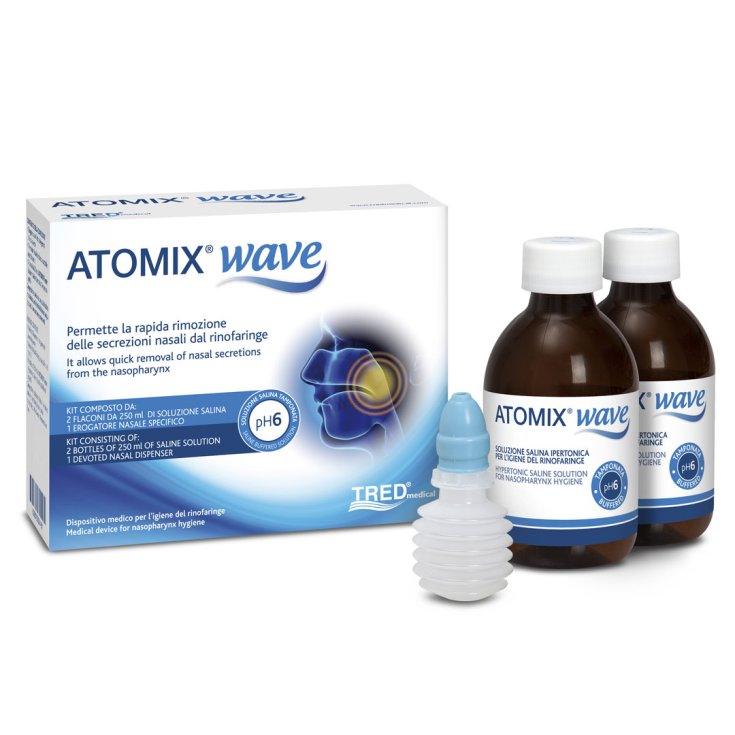 Tred Atomix Wave Kit Igiene Vie Aeree Superiori