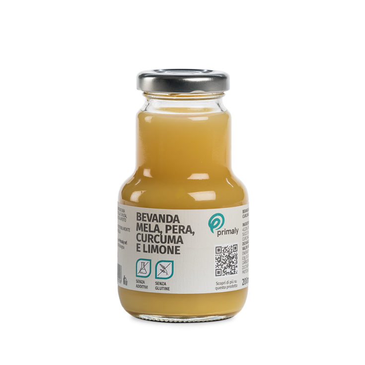 Primaly Bevanda Mela Pera Limone Curcuma Biologico 200ml