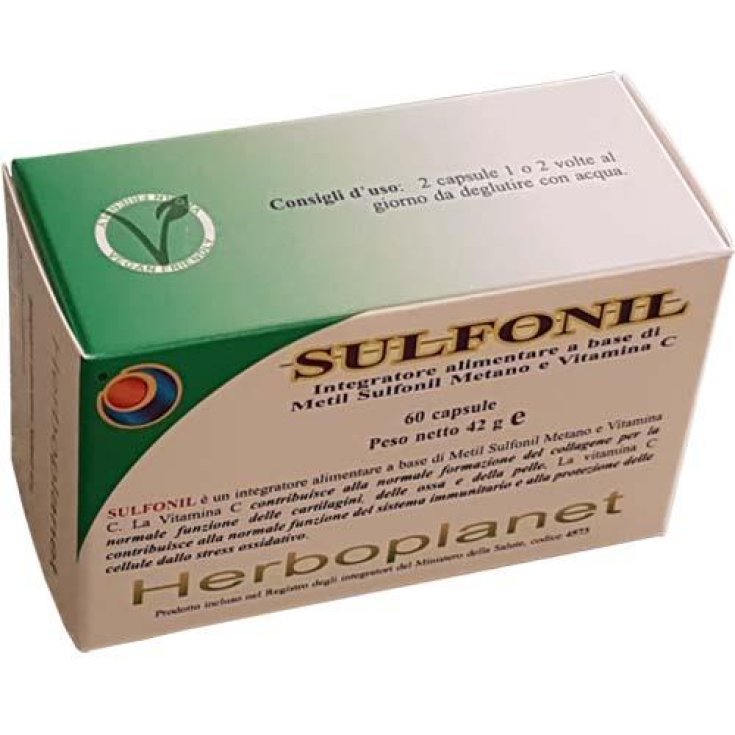 Herboplanet Sulfonil Integratore Alimentare 60 Capsule