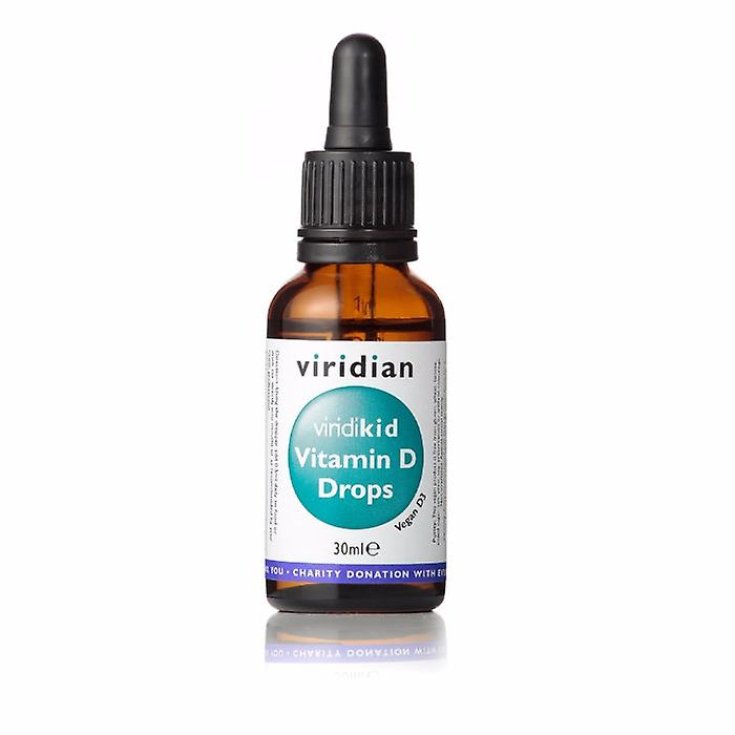 Viridian Vitamin D3 400iu Gocce Integratore Alimentare 30ml