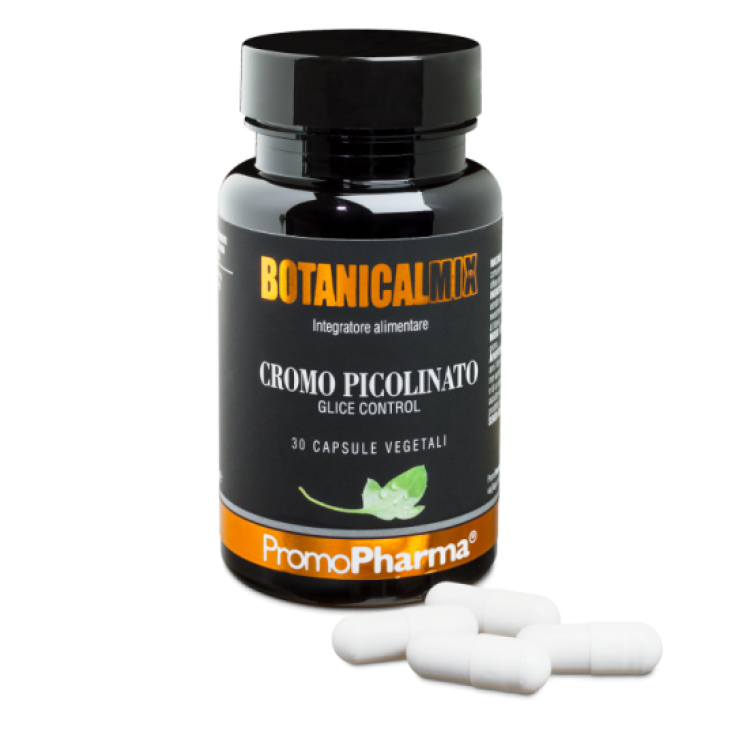 PromoPharma Botanical Cromo Picolinato Integratore Alimentare 30 Capsule