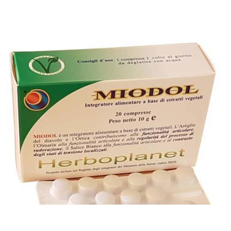 Herboplanet Miodol Integratore Alimentare 20 Compresse