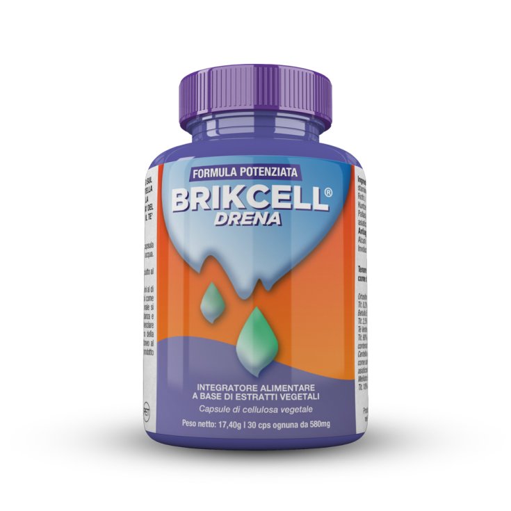 Biosalus® Brikcell® Drena Integratore Alimentare 30 Capsule