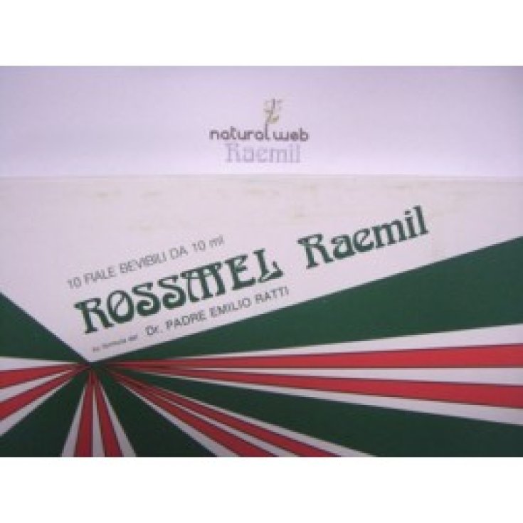 Raemil Rossmel Integratore Alimentare 10 Fiale x10ml