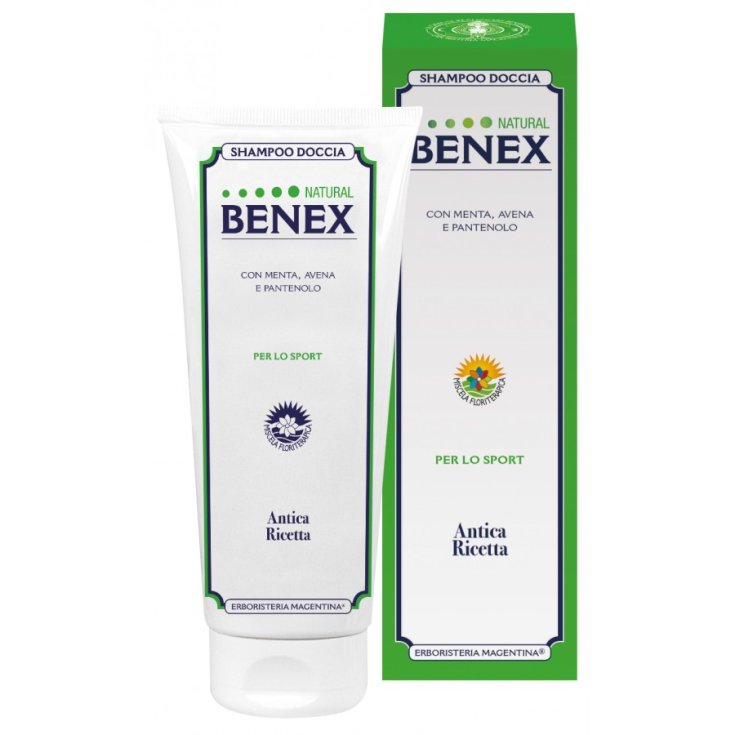 Erboristeria Magentina Shampoo Doccia Natural Benex 200ml