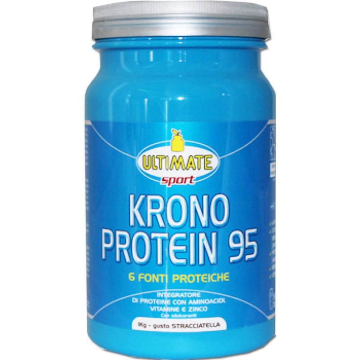 Ultimate Krono Protein 95 Integratore Alimentare Gusto Stracciatella 1kg