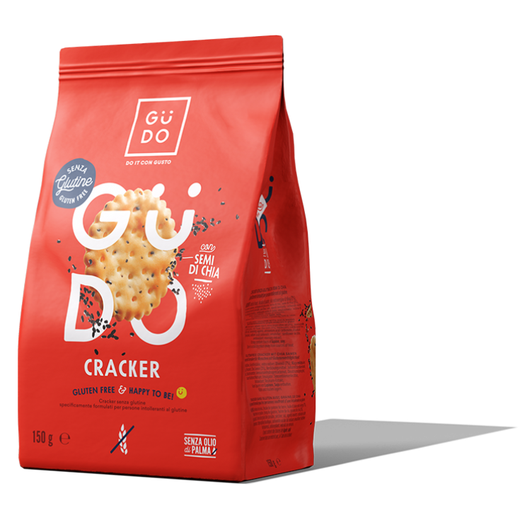 Gudo Cracker Con Semi Di Chia Biologico 150g