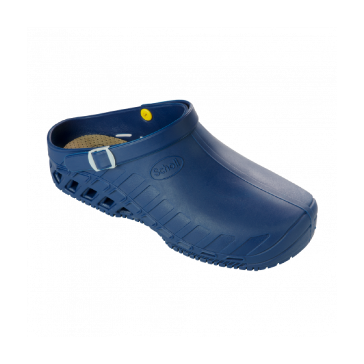 Scholl Clog Evo Plantare Estraibile Memory Cuschion Colore Blu Taglia 36-37