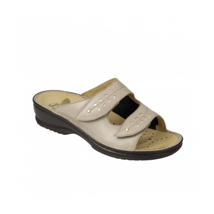 Scholl Bernadette Ciabatta Donna Plantare Bioprint Colore Beige Taglia 40