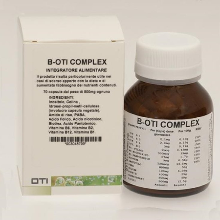 OTI B-Oti Complex Nuova Formulazione Integratore Alimentare 60 Compresse