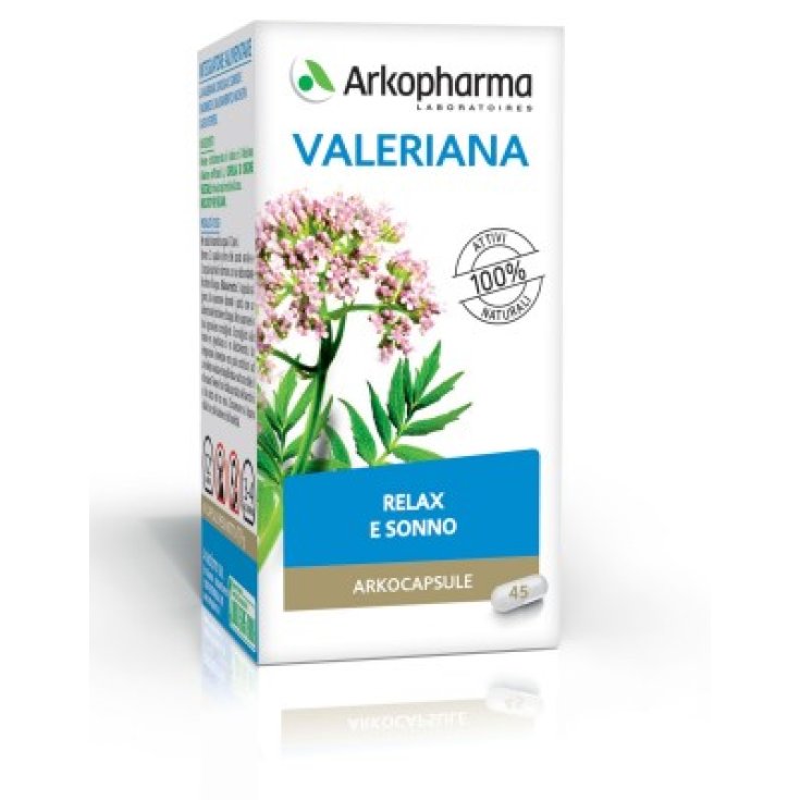 Arkopharma Arkocapsule Valeriana Integratore Alimentare 45 Capsule