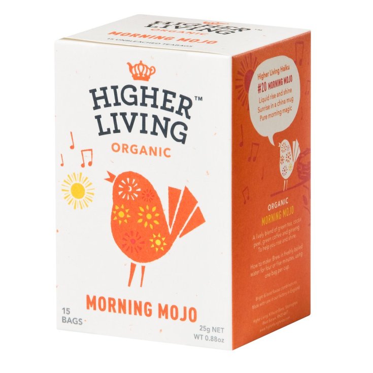 Higher Living Infuso Bio The Verde/Cacao 15 Fitlri