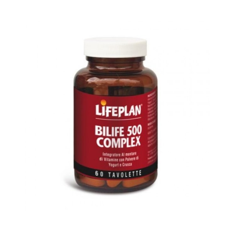 LifePlan Bilife 500 Complex Integratore Alimentare 60 Tavolette