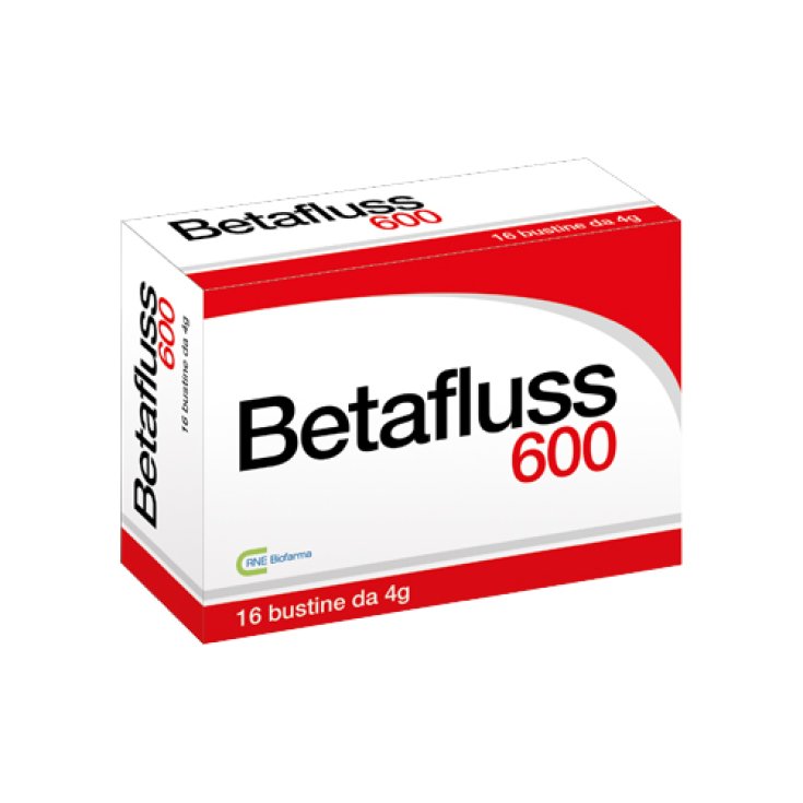 RNE Biofarma Betafluss 600 Integratore Alimentare 8 Bustine