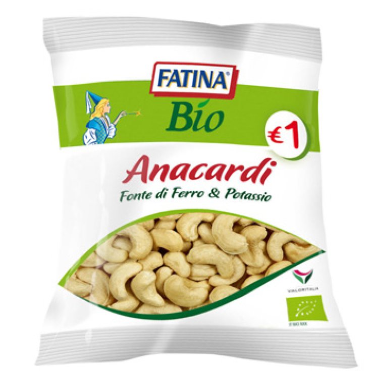 Fatina Anacardi Sgusciati Snack Fonte di Ferro & Potassio 30g
