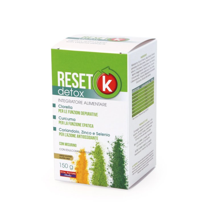 Farmaderbe Reset K Detox Integratore Alimentare 150g