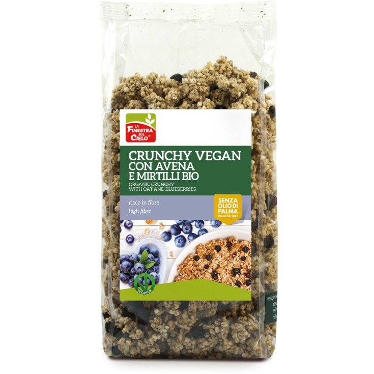 FsC Crunchy Vegan Avena Mirtillo Bio 375g