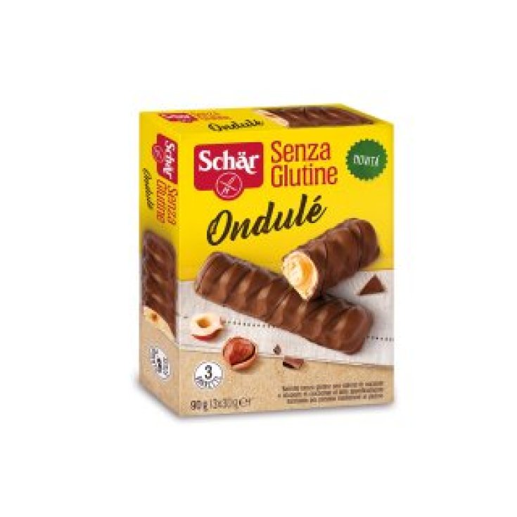 Schar Ondulè Barretta al Cioccolato Senza Glutine 3x30g