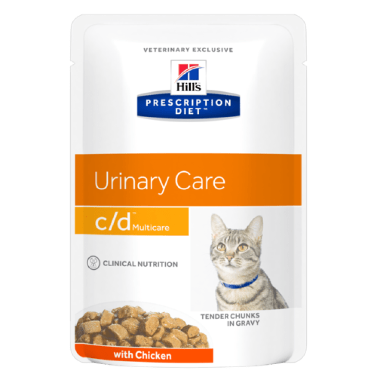 Hill's Prescription Diet Feline Urinary Care C/d Alimento Per Gatti Con Pollo 85g