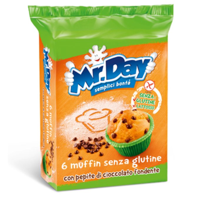 Mr Day Muffin Con Pepite Di Cioccolato Senza Glutine 252g