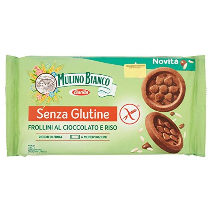 Mulino Bianco Frollini Al Cioccolato E Riso Senza Glutine 250g