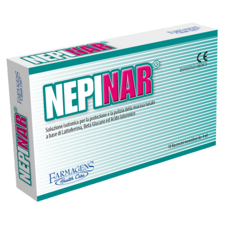 Farmagens Nepinar Soluzione Isotonica Nasale 10 Fiale 4ml