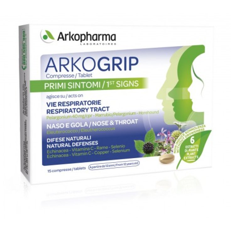 Arkopharma Arkogrip Integratore Alimentare 15 Compresse