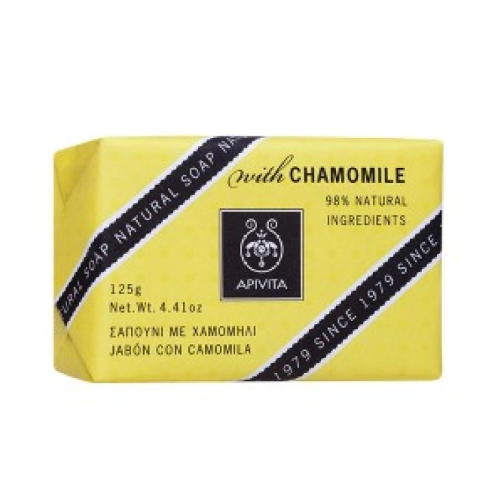 Apivita Natural Soap With Chamomile 125g