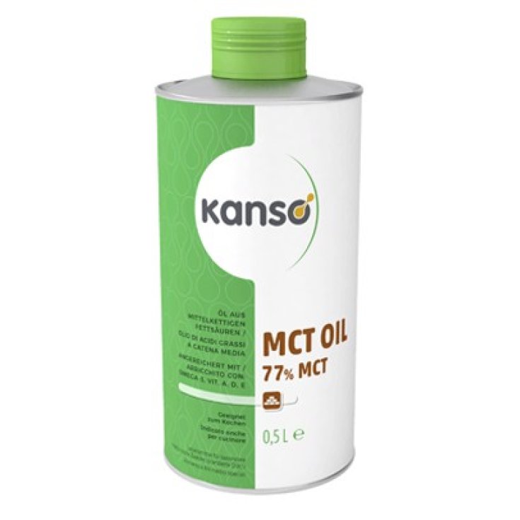 Kanso Mct Oil Olio Vegetale 77% Mct 500ml