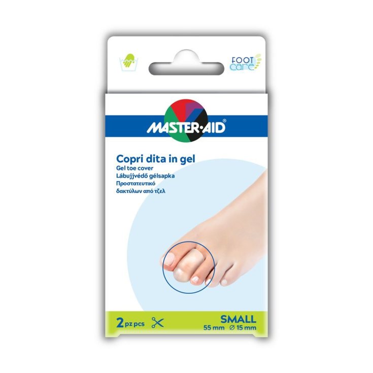Master-Aid® Foot Care Copri Dita In Gel Misura Small 2 Pezzi