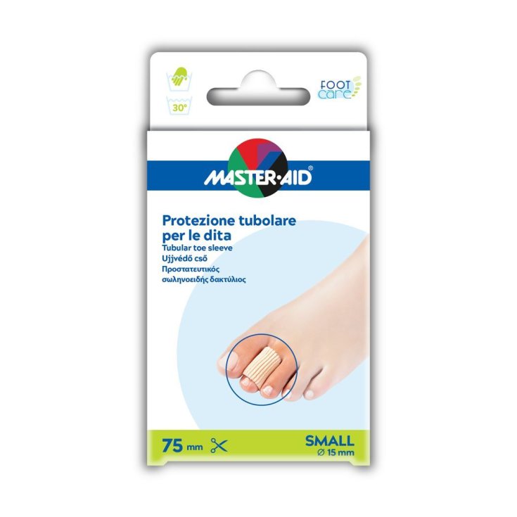 Master-Aid® Foot Care Protezione Tubolare Per Le Dita Taglia Small 2 Pezzi