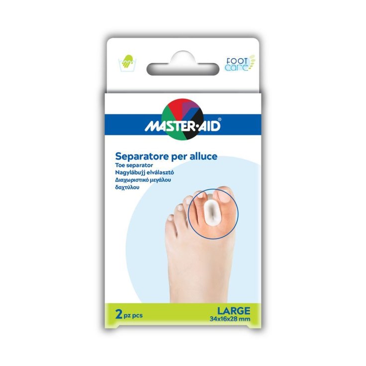 Master-Aid® Foot Care Separatore Per Alluce Taglia Large 2 Pezzi