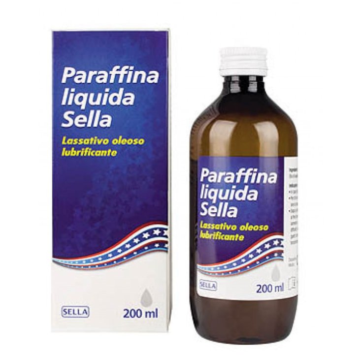 Sella Paraffina Liquida Lassativo Oleoso Lubrificante 250ml Senza Astuccio