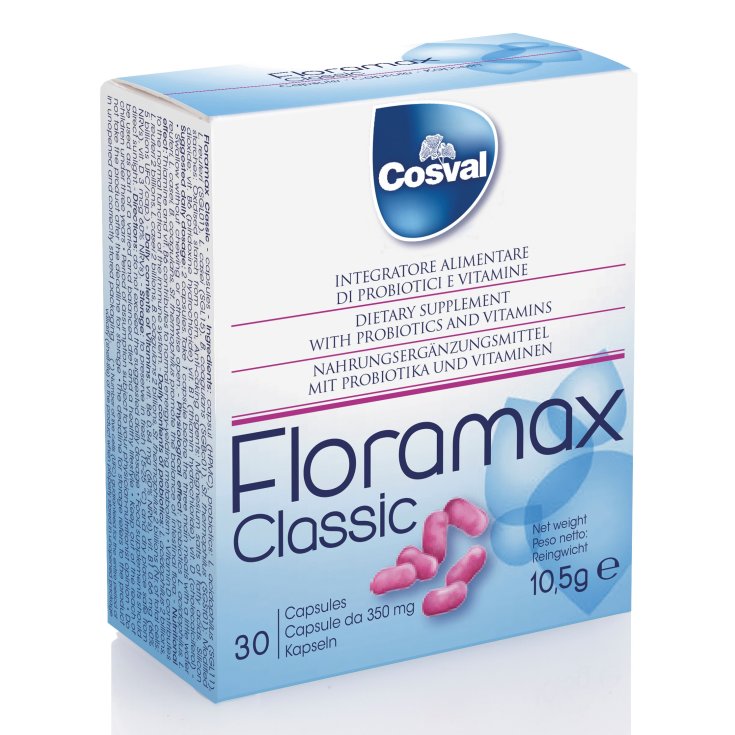 Cosval Floramax Classic Integratore Alimentare 30 Capsule