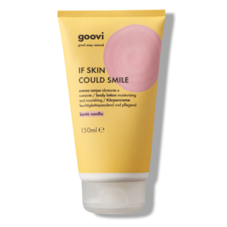 Goovi If Skin Could Smile Crema Corpo Idratante E Nutriente Karitè Vanilla 150ml