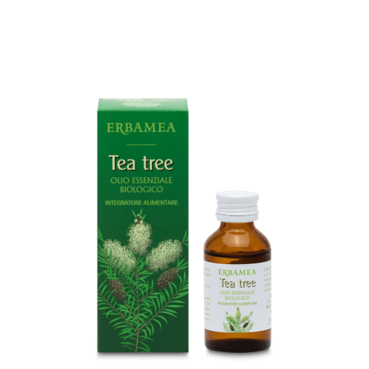 Erbamea Tea Tree Olio Essenziale Biologico Integratore Alimentare 20ml