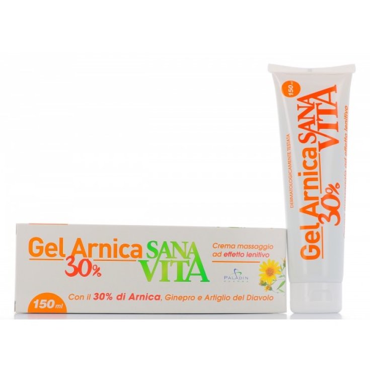 Sanavita Gel Arnica 30% Crema Massaggio Effetto Lenitivo 150ml
