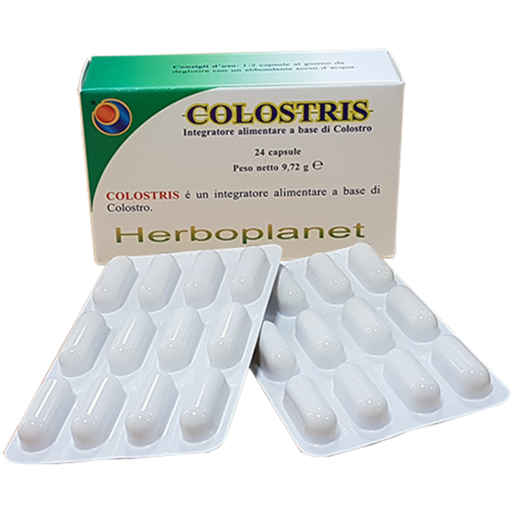 Herboplanet Colostris Integratore Alimentare 24 Capsule