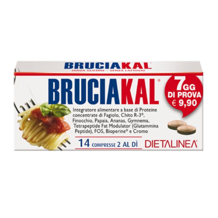 Dietalinea Bruciakal 7 Days Integratore Alimentare 14 Compresse