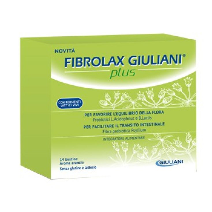 Giuliani Fibrolax Giuliani Plus Integratore Alimentare 14 Bustine