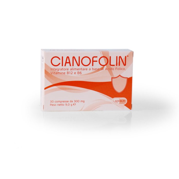 Laerbium Pharma Cianofolin Fast Integratore Alimentare 30 Compresse Orosolubili