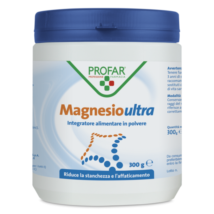 Profar Magnesio Ultra Integratore Alimentare Senza Glutine 300g