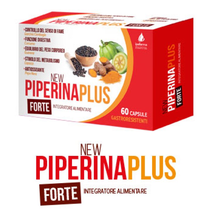 Ipafarma New Piperina Forte Plus Integratore Alimentare 60 Capsule