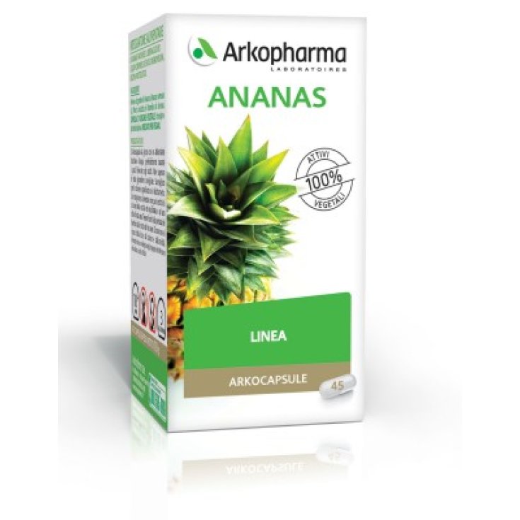 Arkopharma Arkocapsule Ananas - Linea Integratore Alimentare 130 Capsule