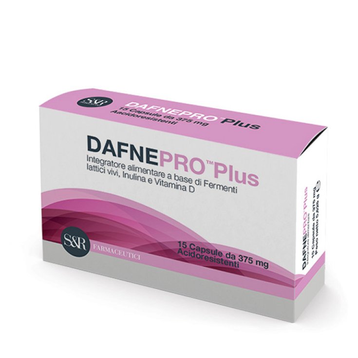 S&R Farmaceutici Dafnepro Plus Integratore Alimentare 15 Capsule