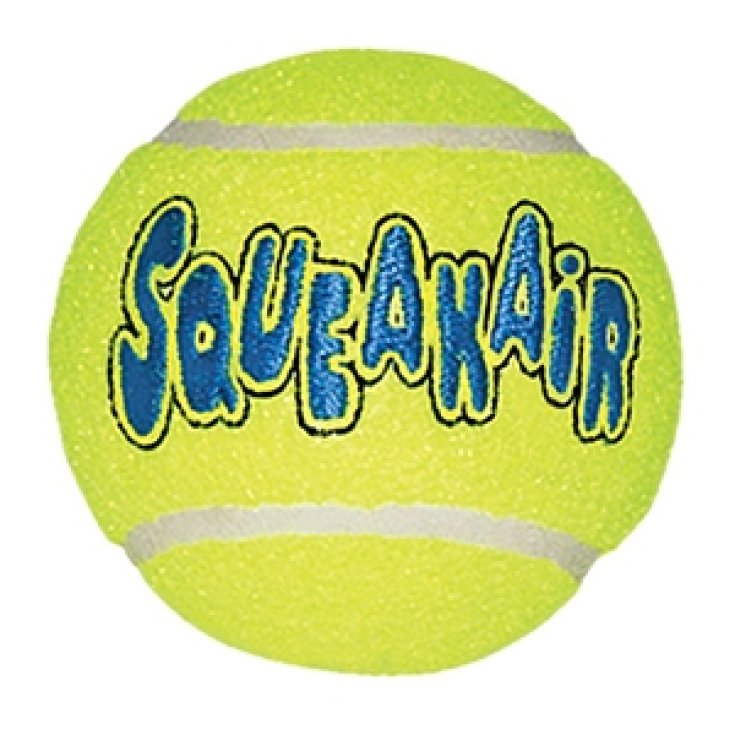 Kong - AirDog Squeakair Tennis Ball Gioco Per Cani Misura L 1 Pezzo
